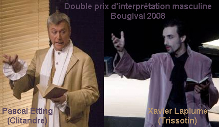 Double prix d'interprétation masculine - Bougival 2008